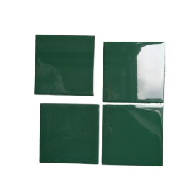Gạch vuông xanh rêu bóng phẳng