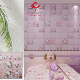 Gạch bông hellokitty