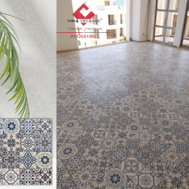 Gạch bông lát nền cổ điển nhiều họa tiết