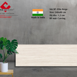 Đá Elite Beige 240x80x1,5 cm