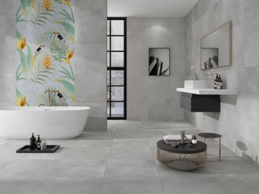 Gạch lát nền giả xi măng - Vina Ceramic
